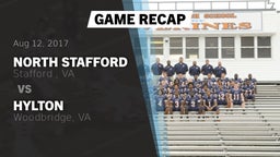 Recap: North Stafford   vs. Hylton  2017