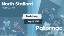 Matchup: North Stafford High  vs. Potomac  2017