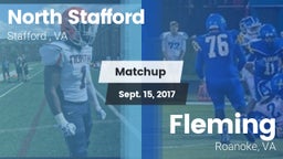 Matchup: North Stafford High  vs. Fleming  2017