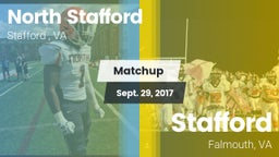Matchup: North Stafford High  vs. Stafford  2017
