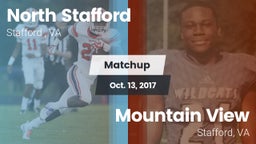 Matchup: North Stafford High  vs. Mountain View  2017