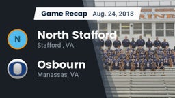 Recap: North Stafford   vs. Osbourn  2018