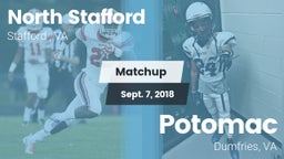 Matchup: North Stafford High  vs. Potomac  2018