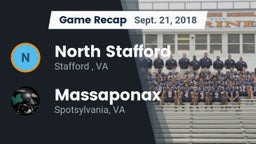 Recap: North Stafford   vs. Massaponax  2018