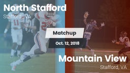 Matchup: North Stafford High  vs. Mountain View  2018