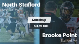 Matchup: North Stafford High  vs. Brooke Point  2018