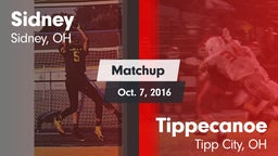 Matchup: Sidney  vs. Tippecanoe  2016