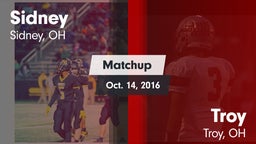 Matchup: Sidney  vs. Troy  2016