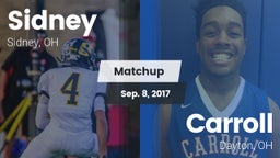 Matchup: Sidney  vs. Carroll  2017