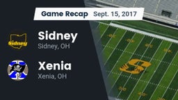 Recap: Sidney  vs. Xenia  2017