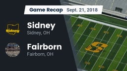 Recap: Sidney  vs. Fairborn 2018