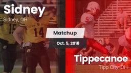 Matchup: Sidney  vs. Tippecanoe  2018