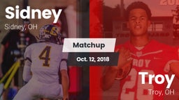 Matchup: Sidney  vs. Troy  2018