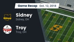Recap: Sidney  vs. Troy  2018
