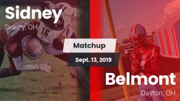 Matchup: Sidney  vs. Belmont  2019