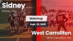 Matchup: Sidney  vs. West Carrollton  2020