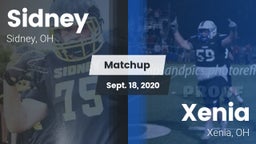 Matchup: Sidney  vs. Xenia  2020
