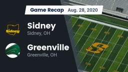 Recap: Sidney  vs. Greenville  2020