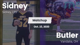 Matchup: Sidney  vs. Butler  2020