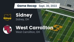 Recap: Sidney  vs. West Carrollton  2022