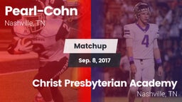 Matchup: Pearl-Cohn High vs. Christ Presbyterian Academy 2017