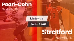Matchup: Pearl-Cohn High vs. Stratford  2017