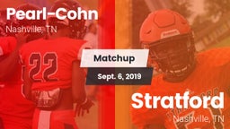 Matchup: Pearl-Cohn High vs. Stratford  2019