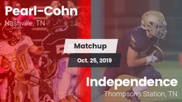 Matchup: Pearl-Cohn High vs. Independence  2019