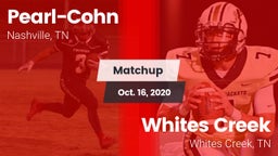 Matchup: Pearl-Cohn High vs. Whites Creek  2020