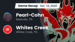 Recap: Pearl-Cohn  vs. Whites Creek  2020