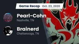 Recap: Pearl-Cohn  vs. Brainerd  2020