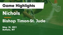 Nichols  vs Bishop Timon-St. Jude  Game Highlights - May 18, 2021