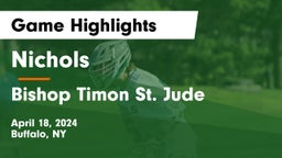 Nichols  vs Bishop Timon St. Jude Game Highlights - April 18, 2024