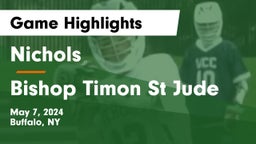 Nichols  vs Bishop Timon St Jude Game Highlights - May 7, 2024
