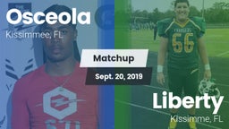Matchup: Osceola HS vs. Liberty  2019