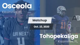 Matchup: Osceola HS vs. Tohopekaliga  2020