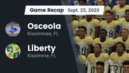 Recap: Osceola  vs. Liberty  2020