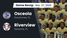 Recap: Osceola  vs. Riverview  2020