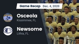 Recap: Osceola  vs. Newsome  2020