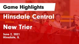 Hinsdale Central  vs New Trier  Game Highlights - June 2, 2021