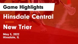 Hinsdale Central  vs New Trier  Game Highlights - May 5, 2022