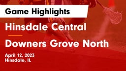 Hinsdale Central  vs Downers Grove North  Game Highlights - April 12, 2023