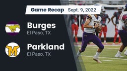 Recap: Burges  vs. Parkland  2022
