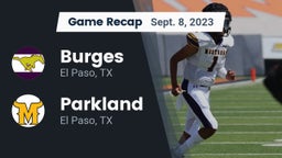 Recap: Burges  vs. Parkland  2023