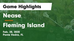 Nease  vs Fleming Island  Game Highlights - Feb. 28, 2020