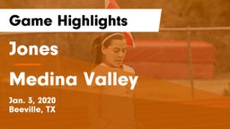 Jones  vs Medina Valley  Game Highlights - Jan. 3, 2020
