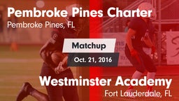 Matchup: Pembroke Pines vs. Westminster Academy 2016
