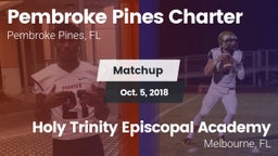 Matchup: Pembroke Pines vs. Holy Trinity Episcopal Academy 2018