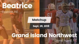 Matchup: Beatrice  vs. Grand Island Northwest  2018