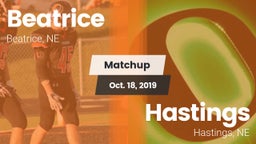 Matchup: Beatrice  vs. Hastings  2019